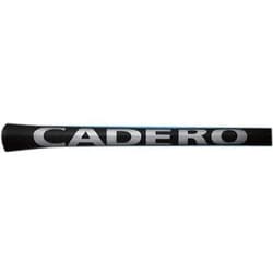 CADERO 2×2 Pentagon AIR 黒×シルバー バックライン無し [ゴルフグリップ]