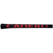 CADERO 2×2 Pentagon AIR 黒×レッド バックライン無し [ゴルフグリップ]