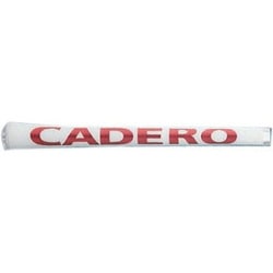 CADERO 2×2 Pentagon UT 白×レッド バックライン有り [ゴルフグリップ]