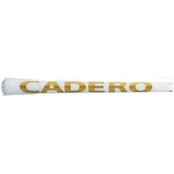 CADERO 2×2 Pentagon UT 白×ゴールド バックライン無し [ゴルフグリップ]
