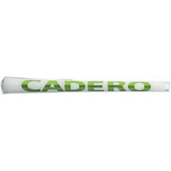 CADERO 2×2 Pentagon UT 白×グリーン バックライン無し [ゴルフグリップ]