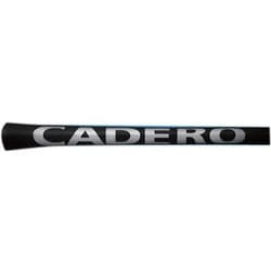 CADERO 2×2 Pentagon UT 黒×シルバー バックライン無し [ゴルフグリップ]