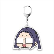ゆるキャン△ 顔スタンプキーホルダー 大垣千明 [キャラクターグッズ 約60mm]