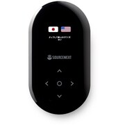 携帯型通訳デバイス Wi-Fiモデル ブラック POCKETALK(ポケトーク)ブラック+専用グローバルSIM (2年) 商用・業務利用ライセンス付き