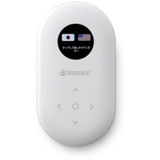 携帯型通訳デバイス Wi-Fiモデル ホワイト POCKETALK(ポケトーク)ホワイト+専用国内SIM(2年) 商用・業務利用ライセンス付き