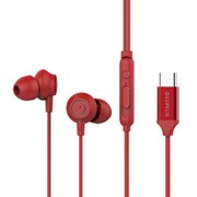Type-Cコネクタ対応 イヤホン 極の音域 レッド LP-TCEP01RD