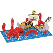 NB_041 nanoblock（ナノブロック） 海の王・クラーケン [対象年齢：12歳～]