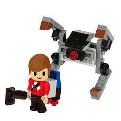 PBR_001 nanoblock+（ナノブロックプラス） ブロックライダース バグマシンとの戦い