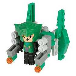 PBR_003 nanoblock+（ナノブロックプラス） ブロックライダース グリーンの破壊タンク
