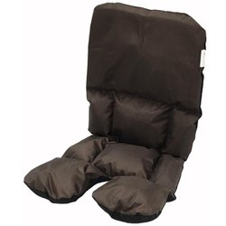 LAKIA チャイルドシート用クッション 前後兼用 ブラウン 228100