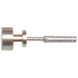 額吊飾鋲フック カールプラグ付 12mm NO.4119