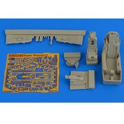 ARS4741 シュペル エタンダール SUEコックピットセット キネティック用 [1/48 レジン製ディティールアップパーツ]