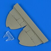 QIC48832 Bf109G-6 航空灯 タミヤ用 [1/48 レジン製ディティールアップパーツ]