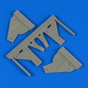 QIC48834 シーフューリーFB.11 着陸装置カバー エアフィックス用 [1/48 レジン製ディティールアップパーツ]