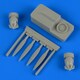 QIC72579 Fw189 プロペラ ジグ付 ICM用 [1/72 レジン製ディティールアップパーツ]