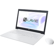 15.6型ワイド/Core i3-7020U(2.3GHz)/メモリ 4GB/SSHD 1TB/DVDスーパーマルチ/Windows 10 Home 64bit/Microsoft Office Home & Business 2016/ホワイト PC-NS300KAW-YC