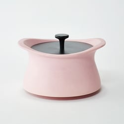 ベストポット 土鍋 20cm ピンク ヨドバシ.com - モラトゥーラ MOLATURA 土鍋 best pot 20cm