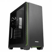 ATX対応ミドルタワーPCケース グリーン P7 Window Green