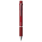 ボールサイン4*1メタリックレッド 0.4mm4色ボールペン 0.5mmシャープペン GB4M1004 #519