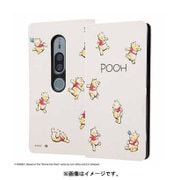 IN-RDXZ2PMLC3/PO018 [Xperia XZ2 Premium用 ディズニーキャラクター 手帳型アートケース マグネット スリム くまのプーさん]