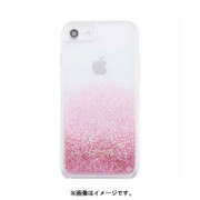 IS-P7S6LG1/PP [iPhone8/iPhone7/iPhone6s/iPhone6用 ラメ グリッターケース ピンク]