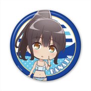 はるかなレシーブ 缶バッジ 比嘉かなた [キャラクターグッズ 約直径75mm]