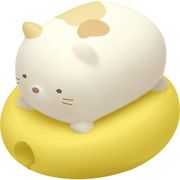 すみっコぐらし ごろごろケーブルマスコット ねこ [キャラクターグッズ 約25×30×35mm]