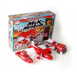 ポピュラープレイシングス ミックス&マッチ ファイヤー&レスキュー ポリスカー ヨドバシ.com - ポピュラープレイシングス ミックス&マッチ