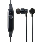 Bluetoothイヤホン FASTMUSIC CS100 携帯 ブラック LBT-CS100MPBK