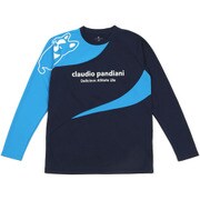 CP17511-155-M [サッカージャンキー サッカー・フットサルウェア メンズ ロングプラシャツ 神ってるプラシャツ ネイビー2 Mサイズ]