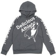 CP17539-137-S [サッカージャンキー サッカー・フットサルウェア メンズ Dryスウェット パーカー みのまもり＋5 ヘザーブラック Sサイズ]