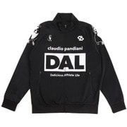 CP18039-2-M [サッカージャンキー サッカー・フットサルウェア 男女兼用 トレーニングジャケット 進化論1 ブラック Mサイズ]