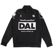 CP18039-2-L [サッカージャンキー サッカー・フットサルウェア 男女兼用 トレーニングジャケット 進化論1 ブラック Lサイズ]