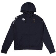 CP18058-21-XL [サッカージャンキー サッカー・フットサルウェア 男女兼用 Dryスウェット ZIPパーカー 何も言えなくて・・・蹴 ネイビー XLサイズ]