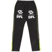 SJ17519-2-M [サッカージャンキー サッカー・フットサルウェア 男女兼用 トレーニングスリムパンツ 明日からハレルヤパンツ ブラック Mサイズ]
