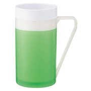 ひんやりジョッキ 450ml グリーン