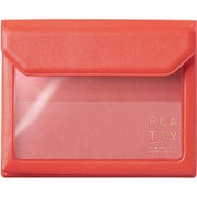 FLATTY(フラッティ) スタンダード バッグインバッグ カードサイズ 115×94×18mm 5356 赤