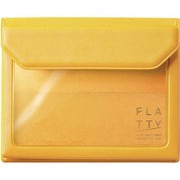 FLATTY(フラッティ) スタンダード バッグインバッグ カードサイズ 115×94×18mm 5356 黄色