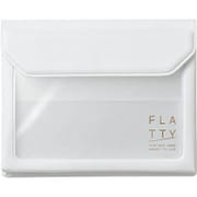 FLATTY(フラッティ) スタンダード バッグインバッグ カードサイズ 115×94×18mm 5356 白