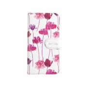 AB-0687-IP67 [iPhone 8/iPhone 7/iPhone 6s/iPhone 6用 手帳ケース STALK FLOWER WH]