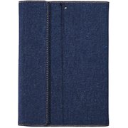 iPad 第6世代/第5世代 手帳型フリップノートケース デニム TR-IPD189-FN-DM