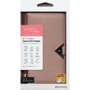 4162XZ2P （LPK） [Xperia XZ2 Premium 手帳横型ケース マグネット式 Viviana Triangle Dカン付 ライトピンク]