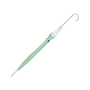 長傘 58cm ドット切替 グリーン 60163-18