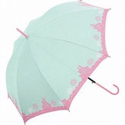 長傘 58cm ワンダーキャッスル ミント 60160-18