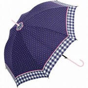 長傘 58cm ピンガム ネイビー 60161-18