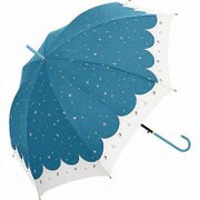 長傘 58cm キラキラワールド エメラルド 60159-18