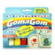 クレヨン GOMAGOM カラフルウィンドウ 6色 GGM03