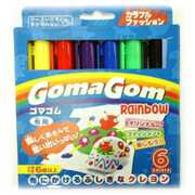 クレヨン GOMAGOM カラフルファッション 6色 GGM04