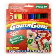 クレヨン GOMAGOM カラフルメイク 6色 GGM05