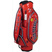 BTG-CB005 RD（レッド） [キャディバッグ 4.6kg 9.0型 46インチ対応 口枠数5 2018年モデル]